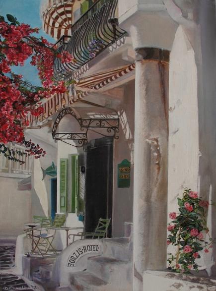 Hotel Zorziz Mykonos Greece - Debra Chmelina