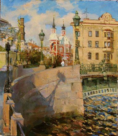 Saint- Petersburg.Fontanka. Panteleymonovskaya chu - Galimov Azat