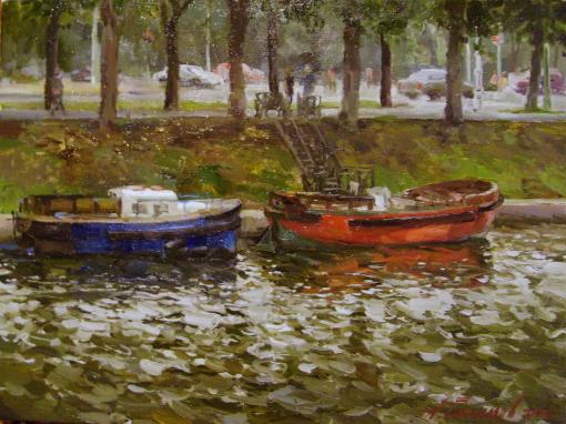 Saint- Petersburg. Boats - Galimov Azat