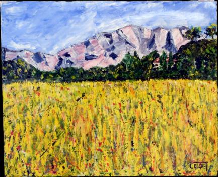 Sainte victoire Aix en Pce. - Claude Degret