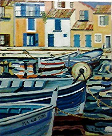Pointe courte à Sète - Claude Degret