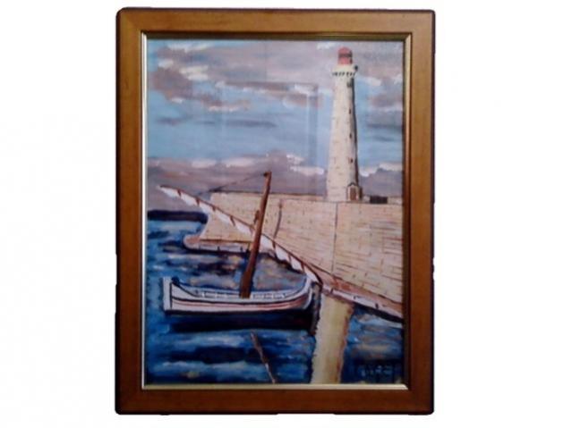 Le phare de Sète - Claude Degret - Click to enlarge