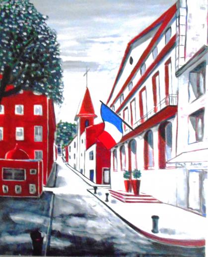 Rue Paul Valéry à Sète - Claude Degret