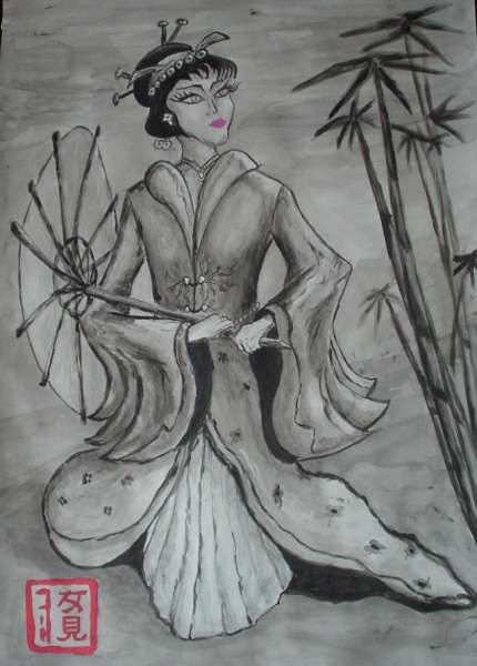 femme d'Asie - Wabyanko