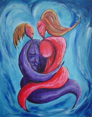 couple amoureux - Wabyanko