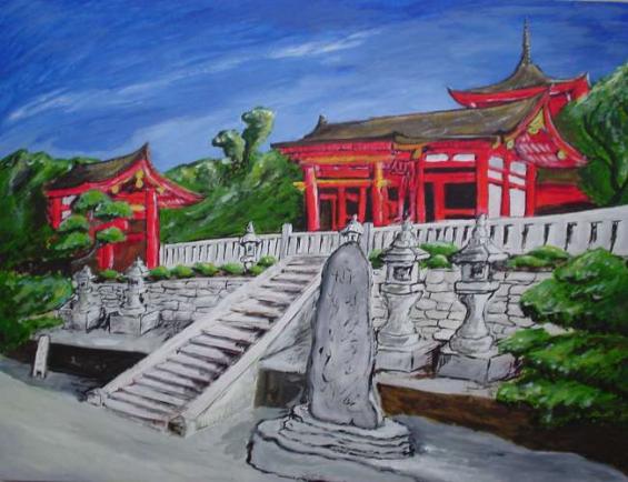 Kiyomizu stair - Wabyanko