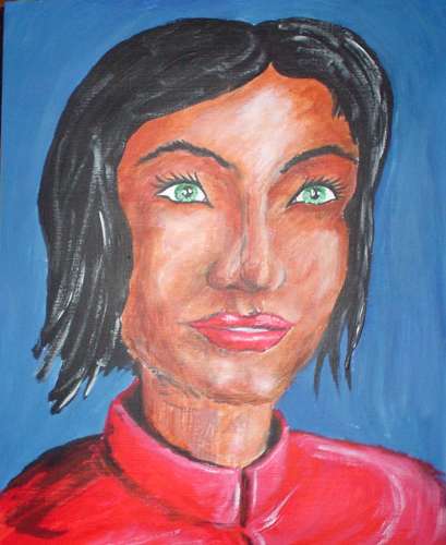 portrait de femme - Wabyanko
