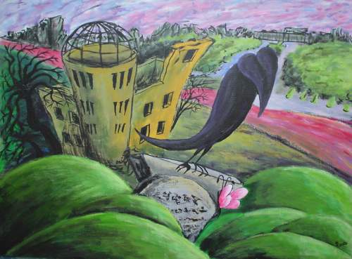 Hiroshima crow - Wabyanko