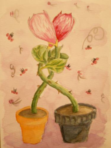 love flowers - Wabyanko