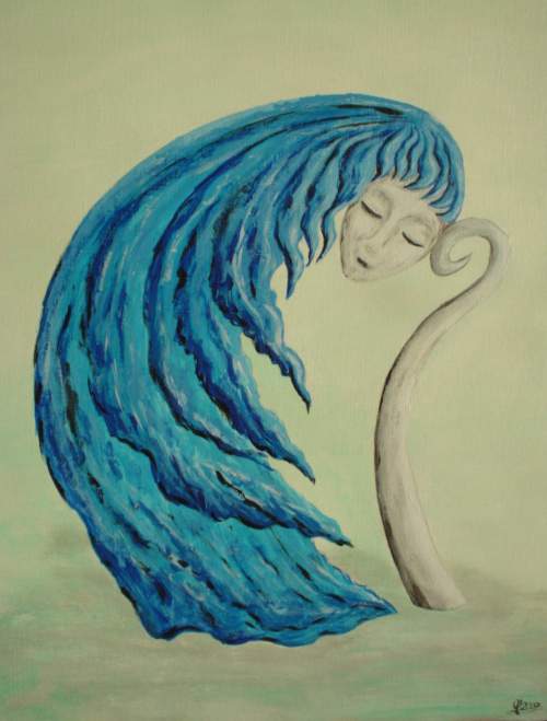 Pensive (inspiration Danièle Gauvin) - Wabyanko