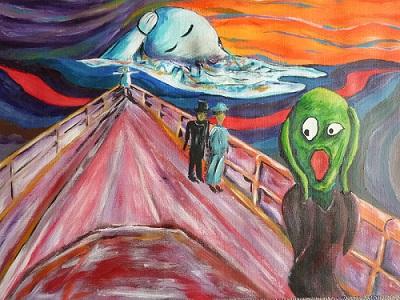 Titanic Scream of Munch - Wabyanko