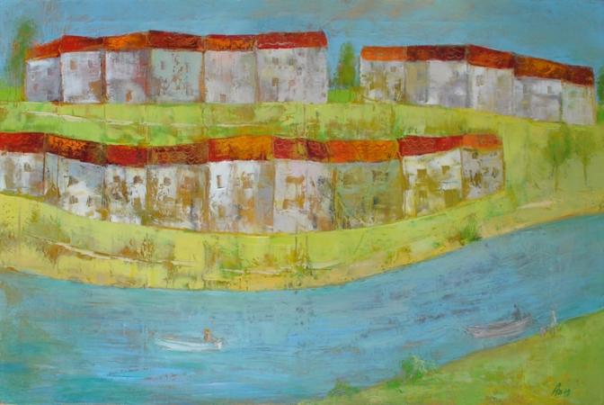 Houses 2 - Anna Medvedeva - Click to enlarge