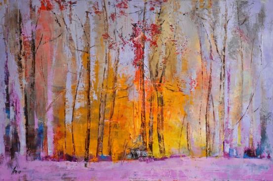 Magenta Forest - Anna Medvedeva