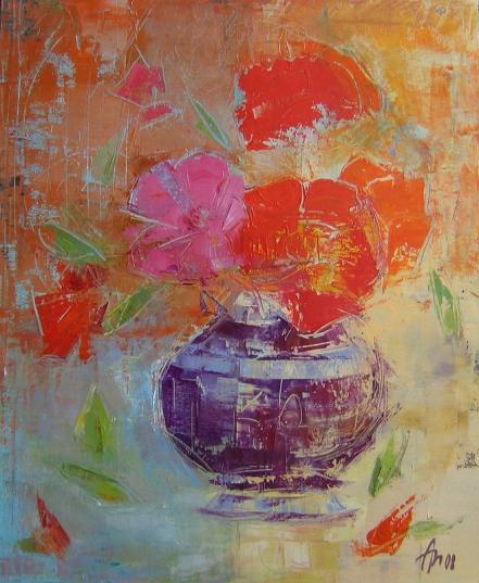 Vase with Flowers - Anna Medvedeva
