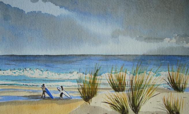 Biscarrosse plage - Olivier Desmarest - Cliquer pour afficher en grand