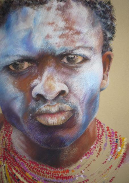 l'homme bleu - Tatiana Toupin