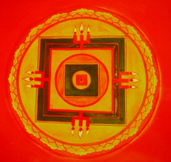 Mandala Agni - C. Majal - Cliquer pour afficher en grand