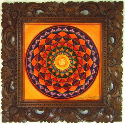 Mandala Roue de Feu - C. Majal