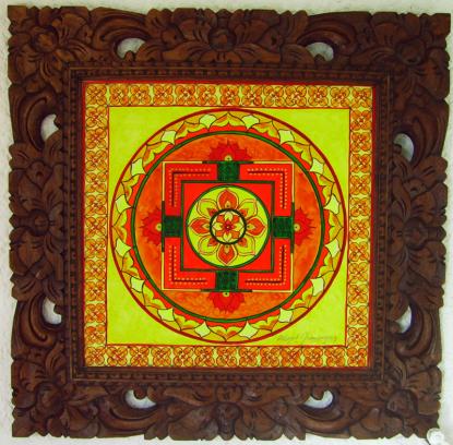 Mandala Feu Sacré - C. Majal