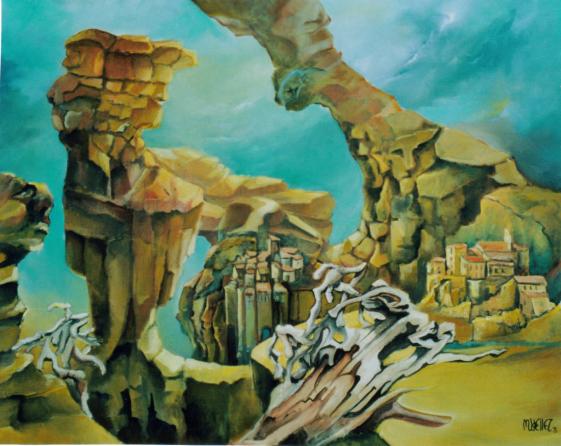 Au bout du desert - Martine Woellet