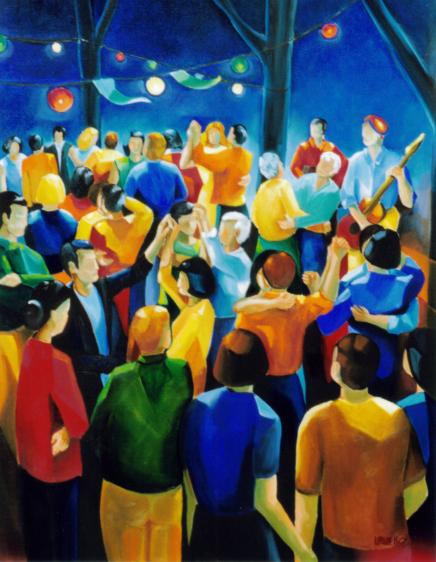 Bal populaire - Martine Woellet