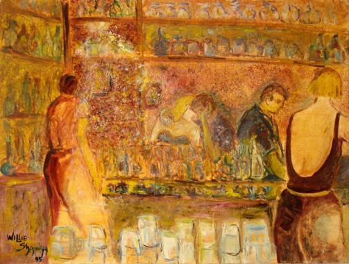 derriere le bar - Willie Shapira