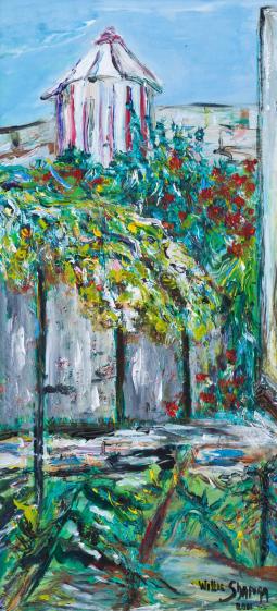 vue sur jardin - Willie Shapira