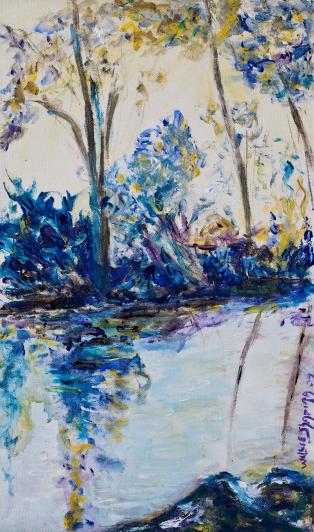 reflets d'arbres - Willie Shapira