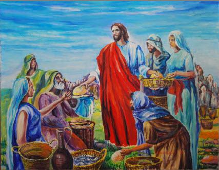 Jesus Christ miracle. - Vera Gindinblat