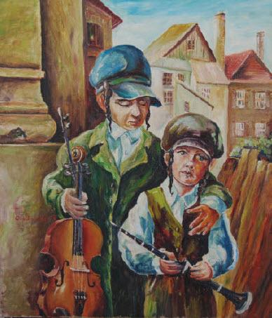 Brothers-musicians. - Vera Gindinblat