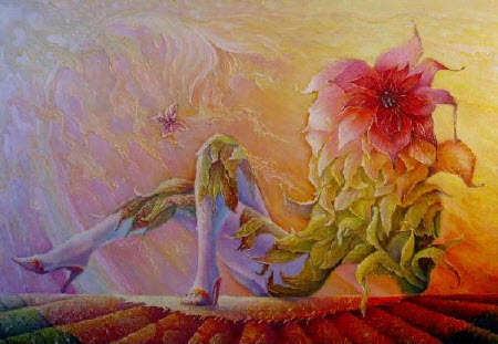 Abstraction. Pink dreams. - Vera Gindinblat