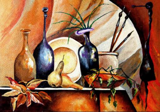 Still. Autumn. Abstract. - Vera Gindinblat