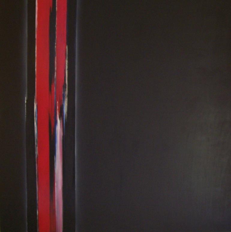 Auportrait noir et rouge - Adélaïde Daniel - Click to enlarge