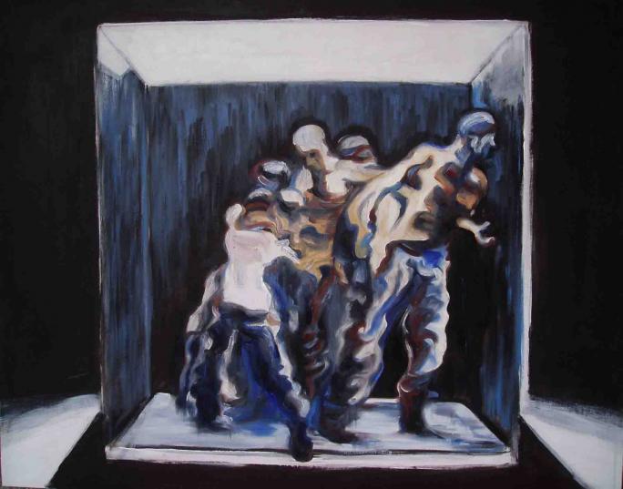 the box of wrestling morals - Juliette Rousseau - Click to enlarge