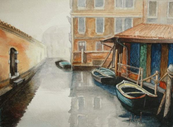 Venise - Reflets 03 - Henri Capell - Cliquer pour afficher en grand