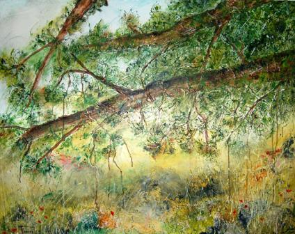 Broussailles à l'ombre des Pins - Jean Jacques Thome