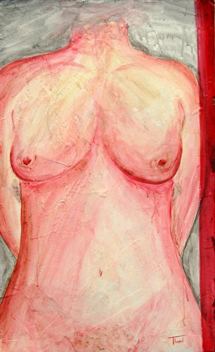 Buste Rose - Jean Jacques Thome
