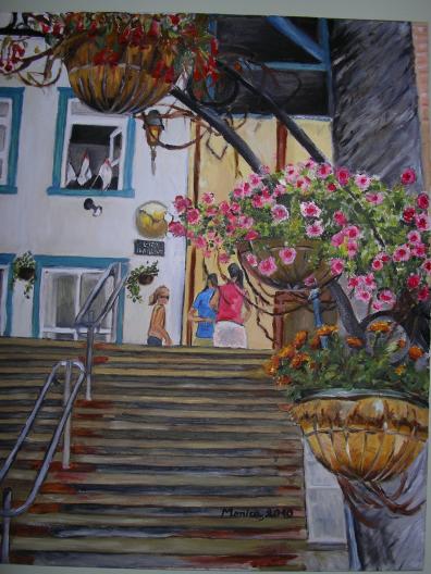 Decor de fleurs à Québec - Monica Ciocan