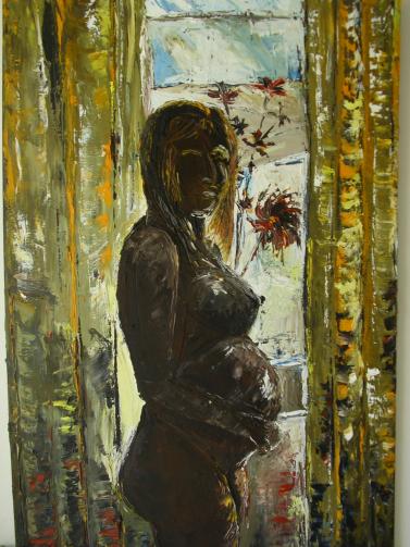 Femme enceinte au matin - Monica Ciocan