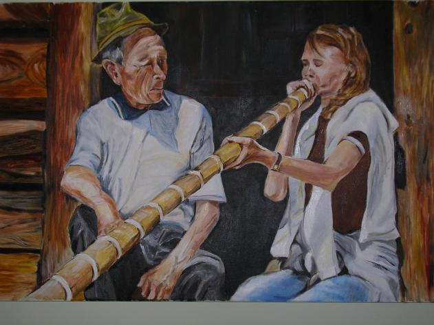 La lecon de musique - Monica Ciocan - Click to enlarge