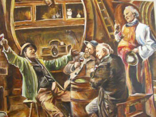 À la taverne - Monica Ciocan