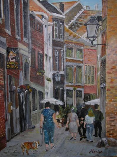 Une promenade dans la ville - Monica Ciocan