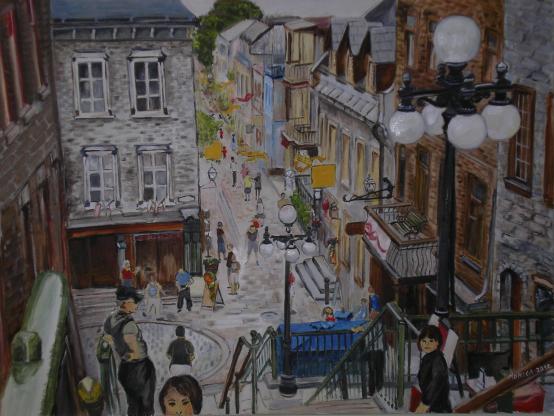 Vieux Québec 1 - Monica Ciocan
