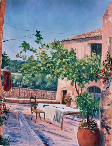 Terrasse à VILLECROZE - Dany
