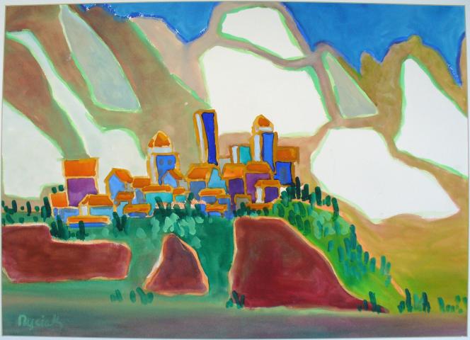 Alpine Ville - Robert Lysiak - Cliquer pour afficher en grand
