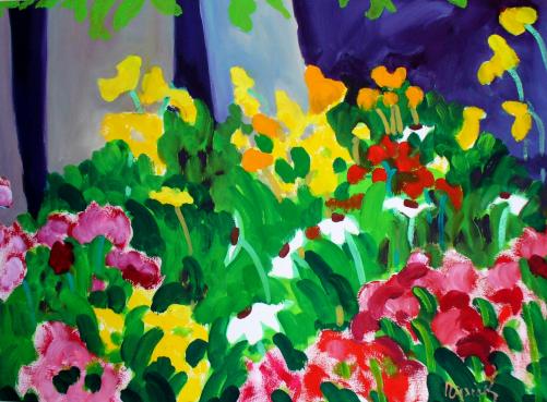 Jardin au Printemps - Robert Lysiak