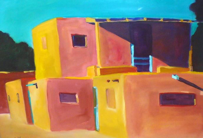Taos Pueblo - Robert Lysiak - Click to enlarge