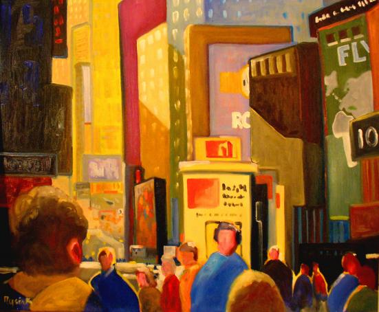 Times Square Fly - Robert Lysiak
