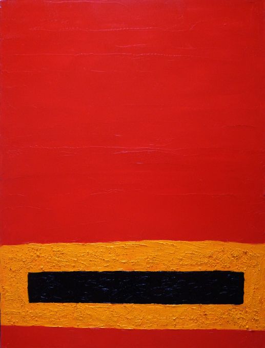 Composition en rouge - Marie-Brigitte Bibard