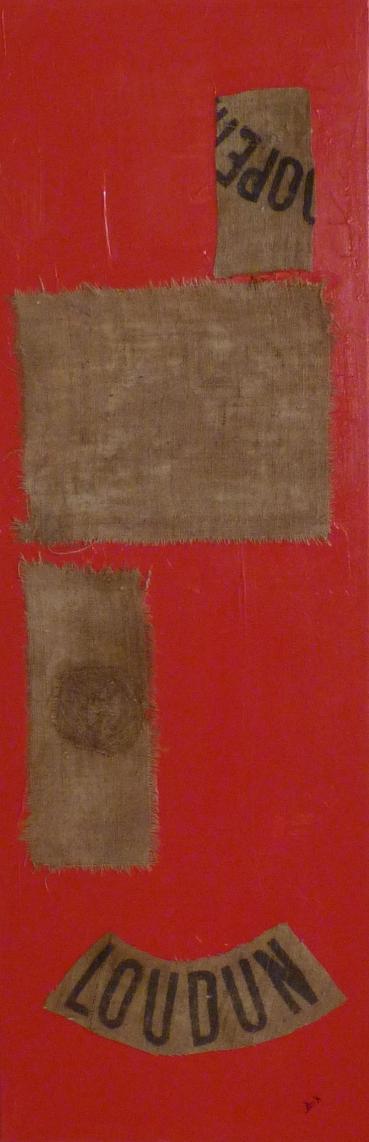 Composition en rouge 1 - Marie-Brigitte Bibard